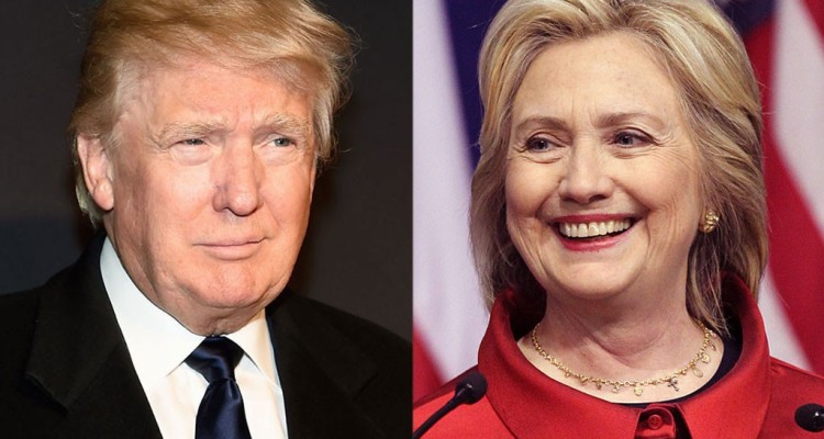 Clinton  Trump