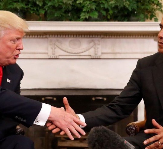 incontro Obama Trump