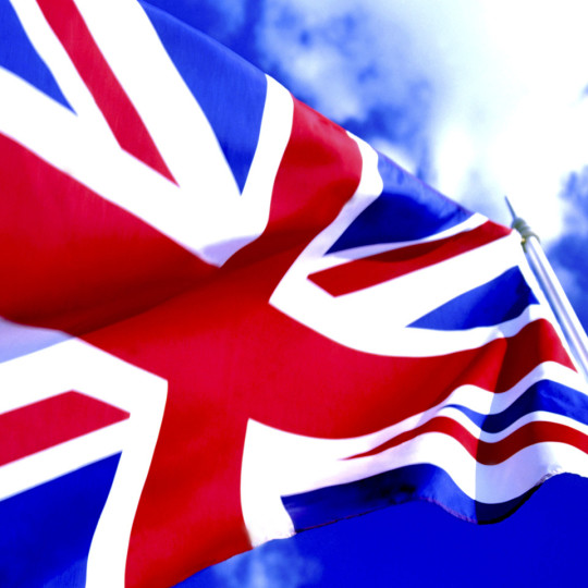 British Flag --- Image by © Royalty-Free/Corbis