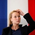 Marion Marechal-Le Pen, French National Front political party member and current deputy in Parliament, attends during an interview with Reuters as she campaigns for the upcoming regional election for the Provence-Alpes-Cote d'Azur (PACA) region in Carpentras, France, November 10, 2015. REUTERS/Jean-Paul Pelissier
