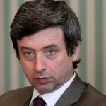 Il ministro della Giustizia Andrea Orlando in occasione dell'incontro con i pattinatori delle Fiamme Azzurre di ritorno dai Giochi Olimpici invernali di Sochi, Roma 7 marzo 2014.
ANSA/ALESSANDRO DI MEO