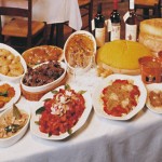 foto di tavola imbandita