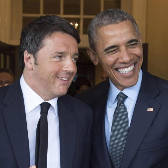 Renzi e Obama