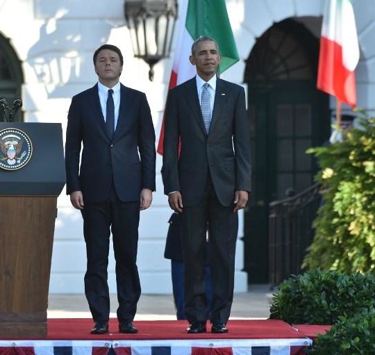 Renzi Obama