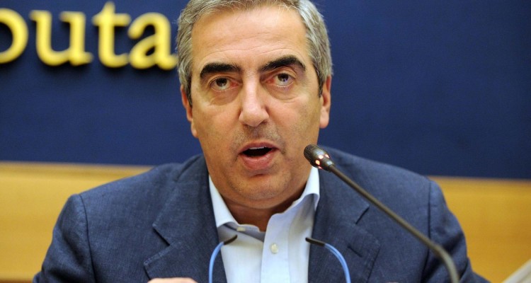 Foto Fabio Cimaglia / LaPresse12-06-2014 RomaPresentazione del libro di Daniele Capezzone "Per la Rivincita"Nella foto Maurizio GasparriPhoto Fabio Cimaglia / LaPresse12-06-2014 Roma (Italy)Daniele Capezzone presents his bookIn the photo Maurizio Gasparri