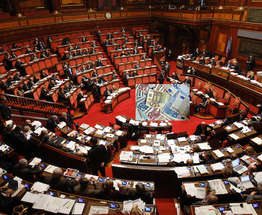 stipendi parlamentari