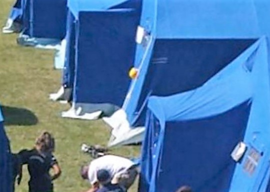 tende usate per il terremoto