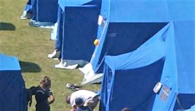 tende usate per il terremoto