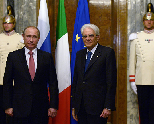 Putin Mattarella