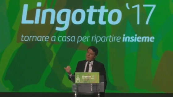 Lingotto  Renzi