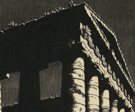 Tempio di Segesta , Escher