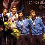 Podio LongBeach Fioretto maschile