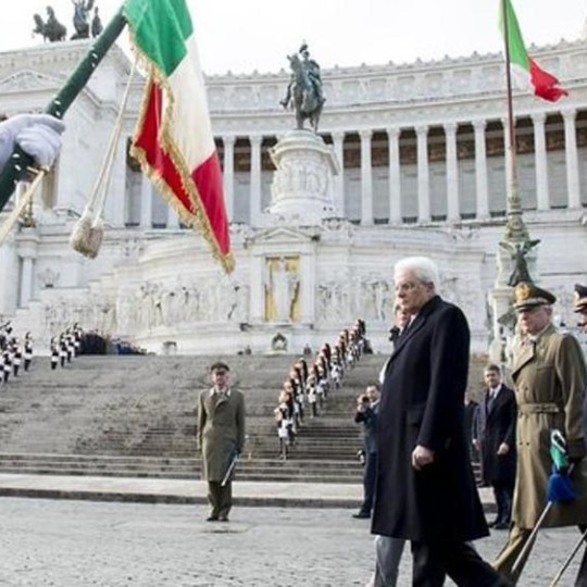 Mattarella, 25 Aprile Altare Patria