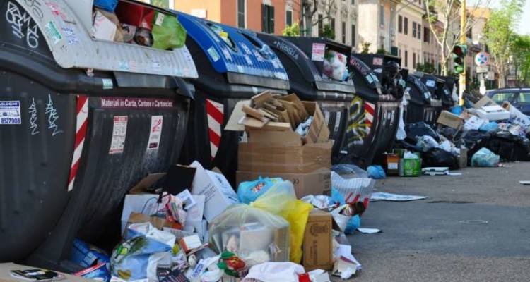 rifiuti roma