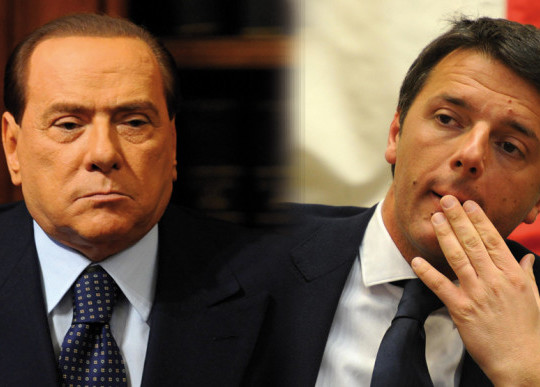 Renzi Berlusconi