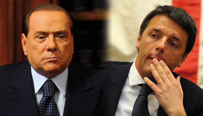 Renzi Berlusconi