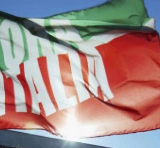 bandiera forza italia