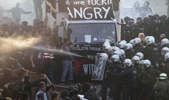 Amburgo tensione G20