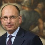 Italian Premier Enrico Letta arrives for his meeting  with China's Foreign Affairs minister Wang Yi at Palazzo Chigi premier office, in Rome,  Tuesday Oct. 29, 2013. (AP photo/Alessandra Tarantino)