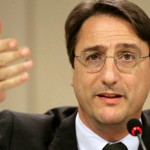 Rapporteur of the European Parliament's Temporary Committee investigating of the CIA activity, Italian Claudio Fava speaks during a news conference at the European parliament  in Brussels, Wednesday 29 November 2006. Claudio Fava, confirms conclusions that complicity by European countries has allowed CIA renditions to occur in Europe. The draft report says that 11 European Union governments, including Britain, Germany and Poland, knew about the camps. None have admitted that such activities took part on their territory, which the report says would be a violation of EU law.  ANSA/OLIVIER HOSLET